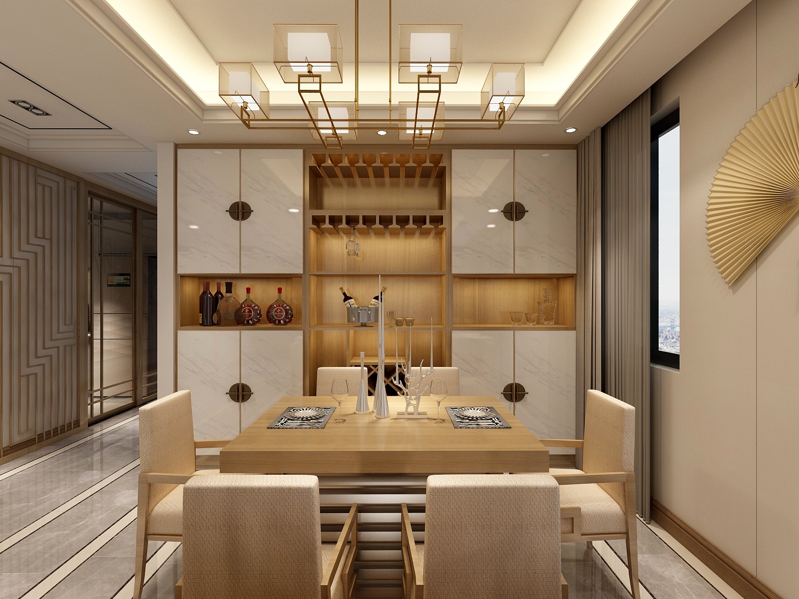 设计师慧妮-130方新中式两居-副本-装修设计方案