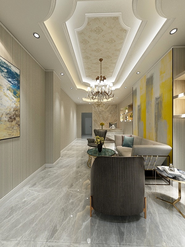 高原-泰伯一期美容院-装修设计方案