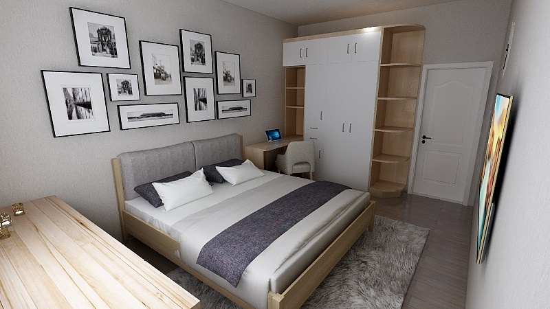 无法显示-龙创悦府120.00㎡1、2、3号楼C2户型2室2厅1卫1厨-装修设计方案