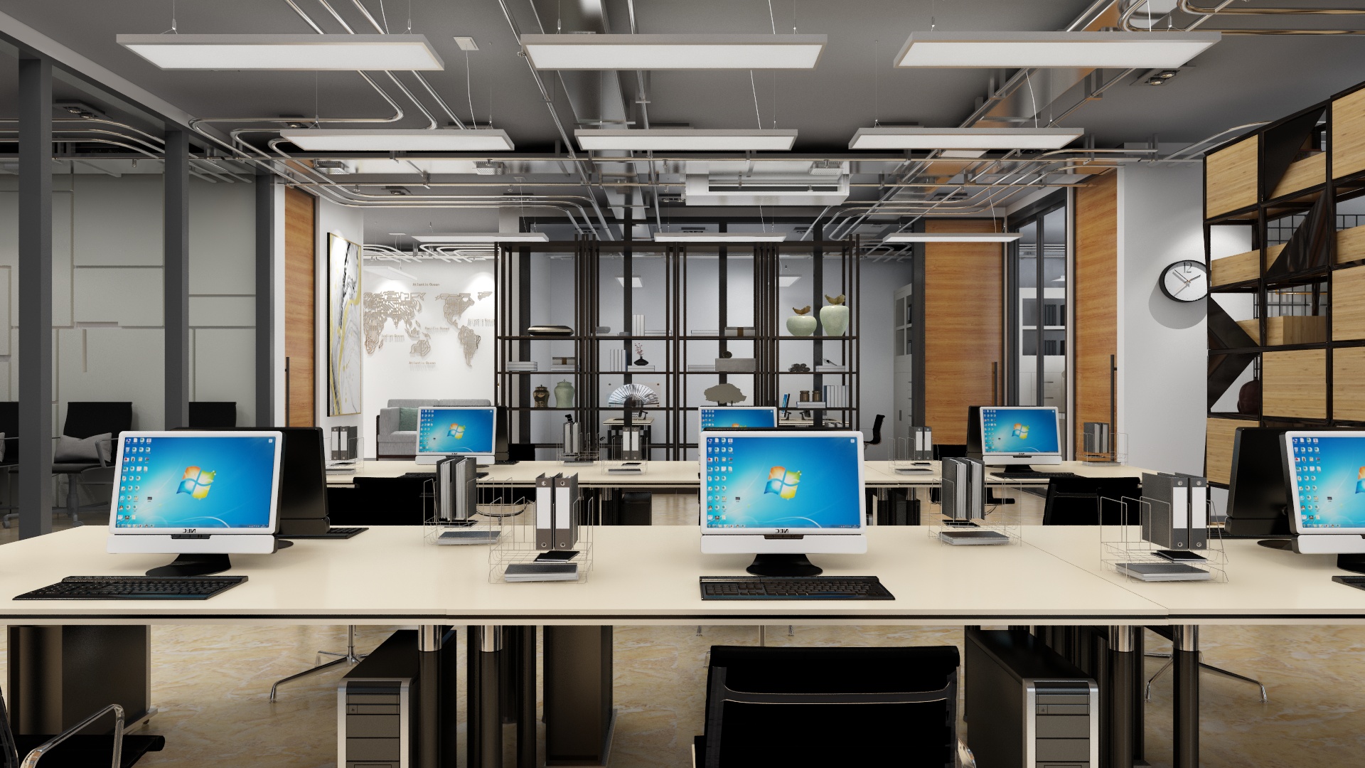 晓明空间设计事务所-办公室-装修设计方案