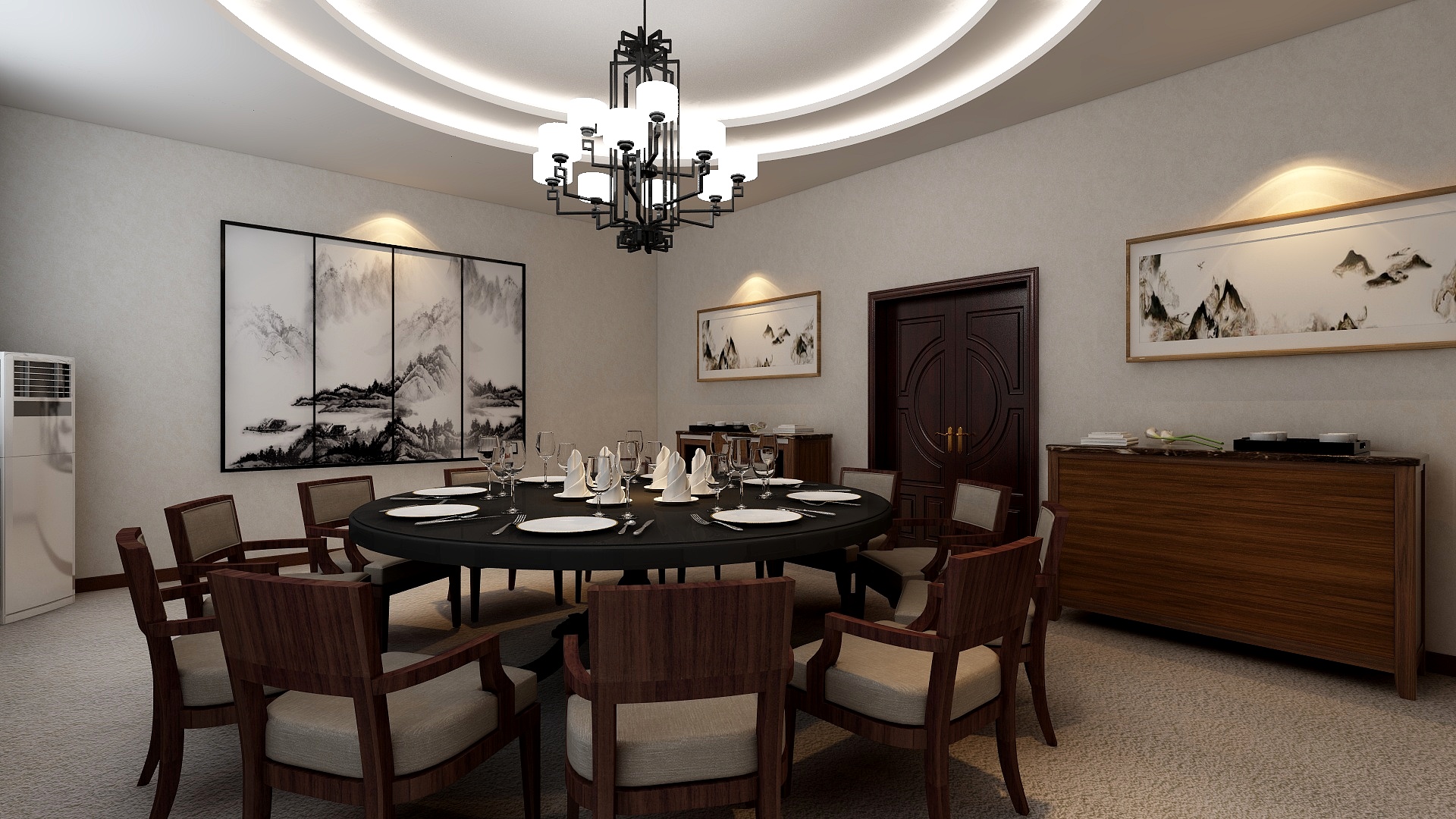 耳东先生嗯-汽车空调厂餐厅-装修设计方案