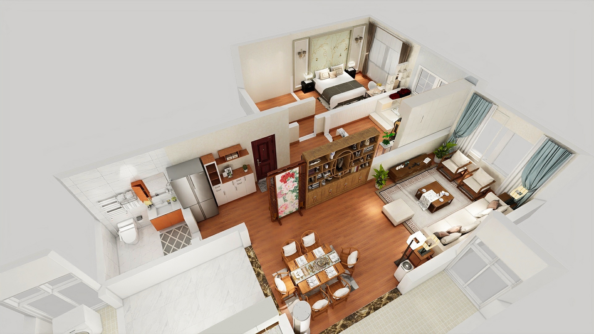 青岛全屋定制-梅海园-装修设计方案