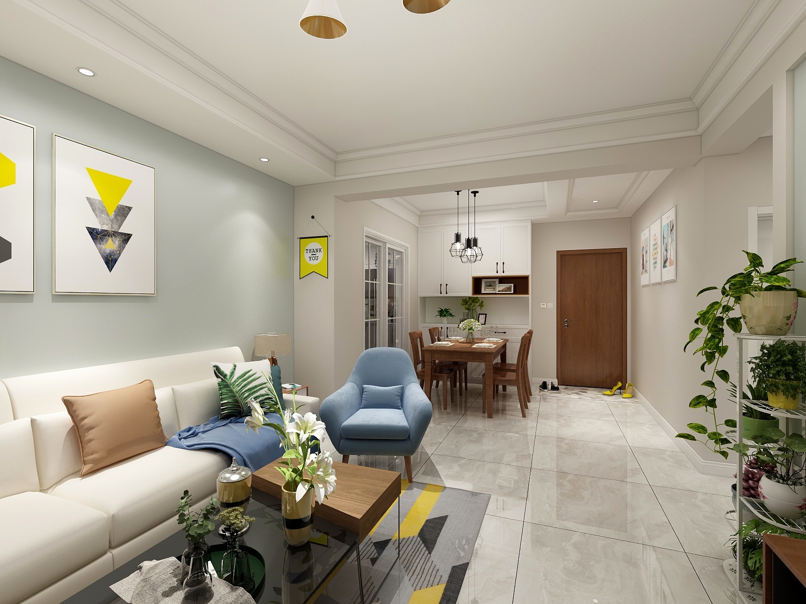 陈林设计-南都尚境效果图陈林-装修设计方案