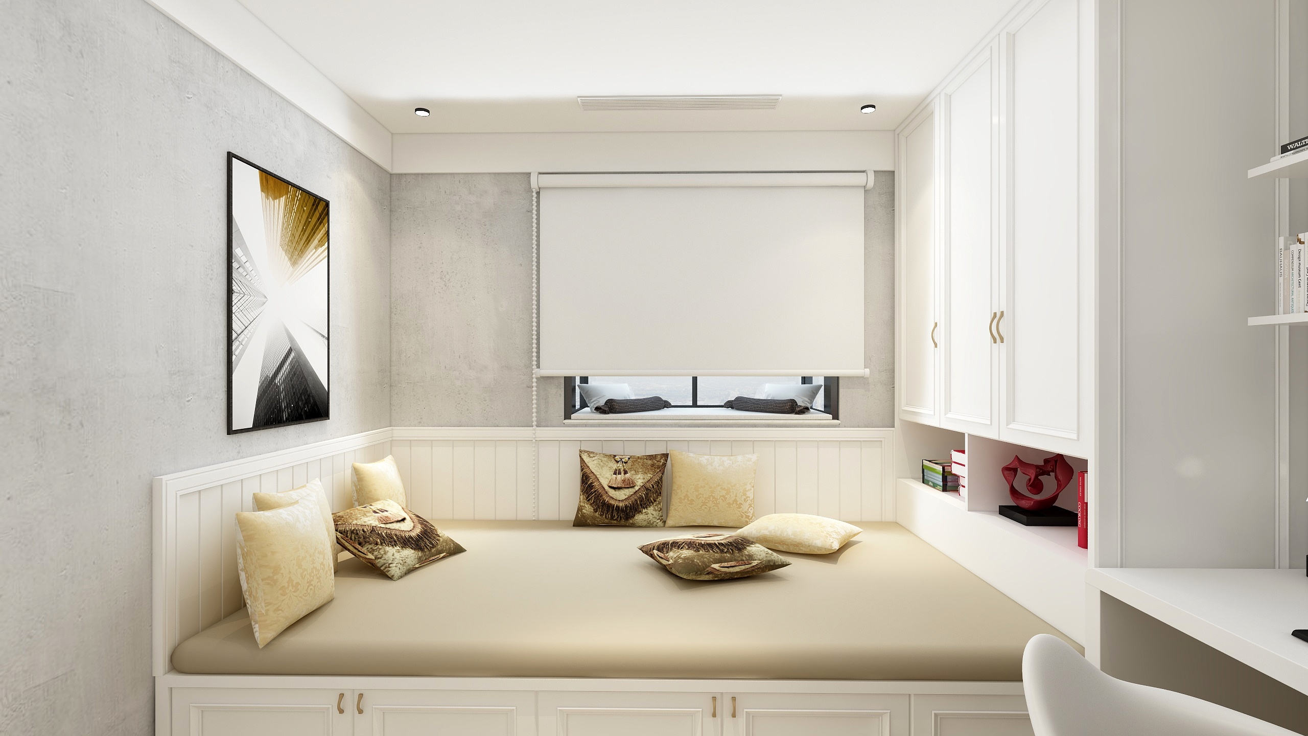 羲和~-144方现代两居装修效果图