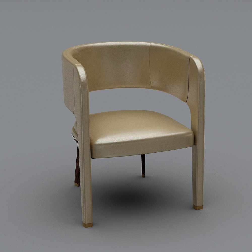 939休闲椅3D模型