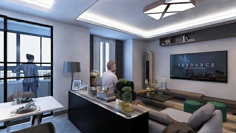 黃金-乌兰集团公寓楼-装修设计方案