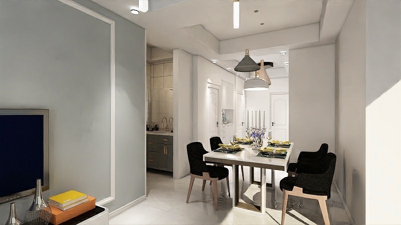 溥艺设计工作室-盛观装饰靳鹏举现代轻奢-装修设计方案