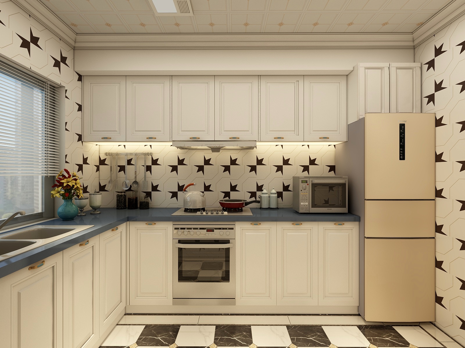 廸偉-比佛利莊園装修效果图