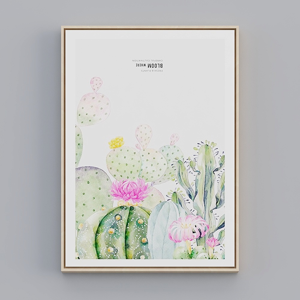 饰画联盟-北欧自然-单幅-装饰画-CB047