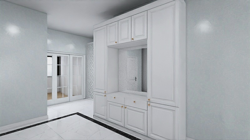 一个kiki-大池路3D-装修设计方案