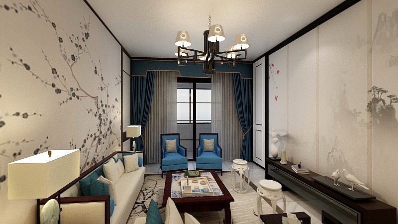 下午的色彩-里河新村-装修设计方案