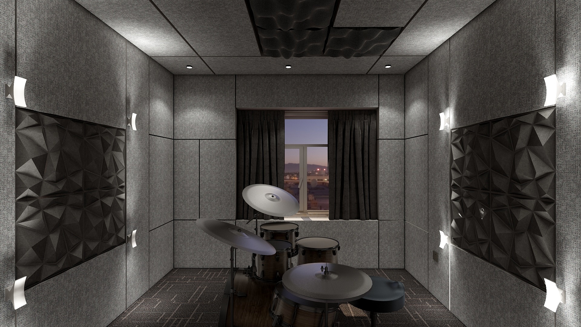 圣谛GAT-顺鑫花语鼓室设计方案-装修设计方案