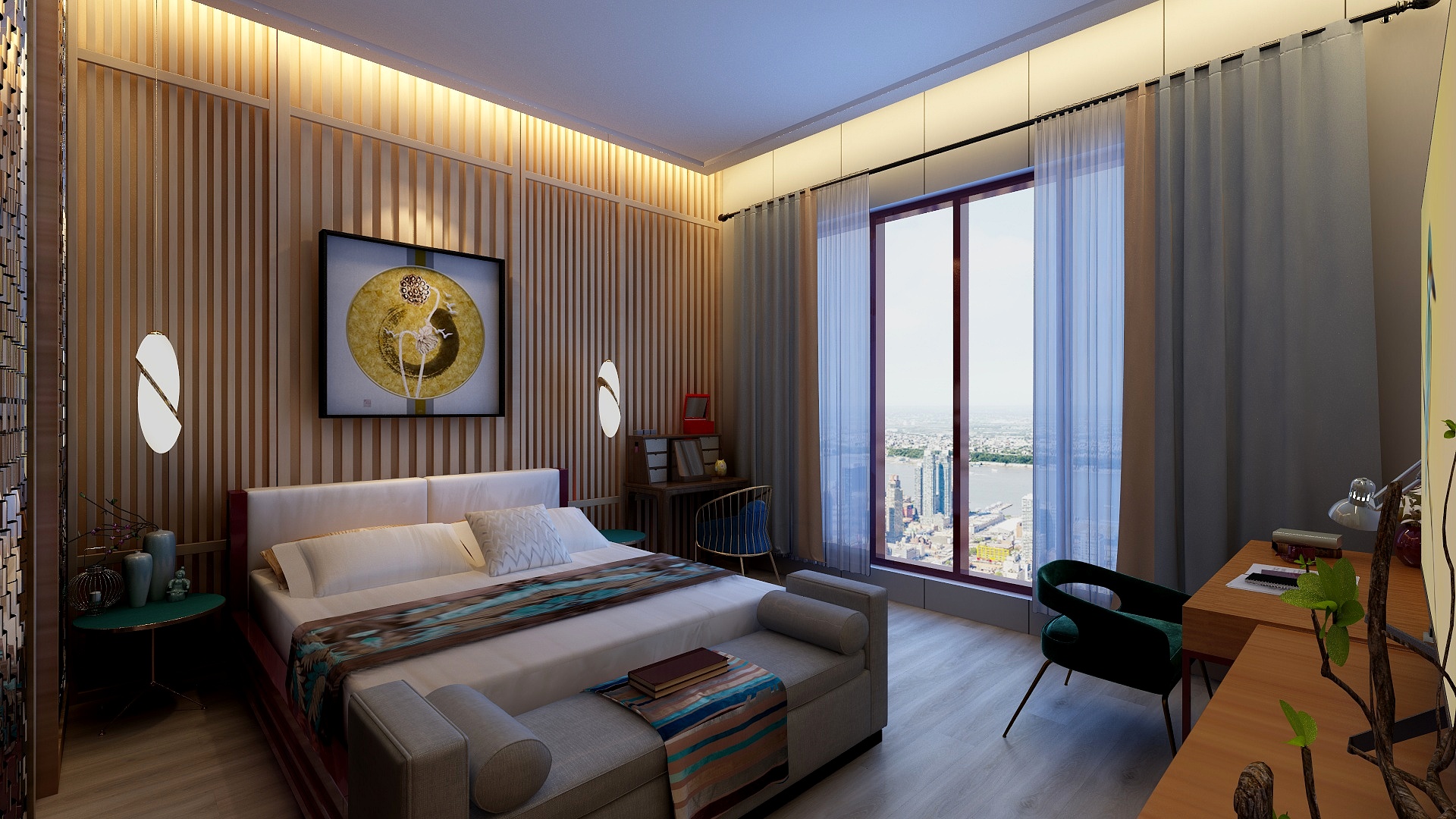 欧阳是谁-桂林洋度假平面布局--装修设计方案