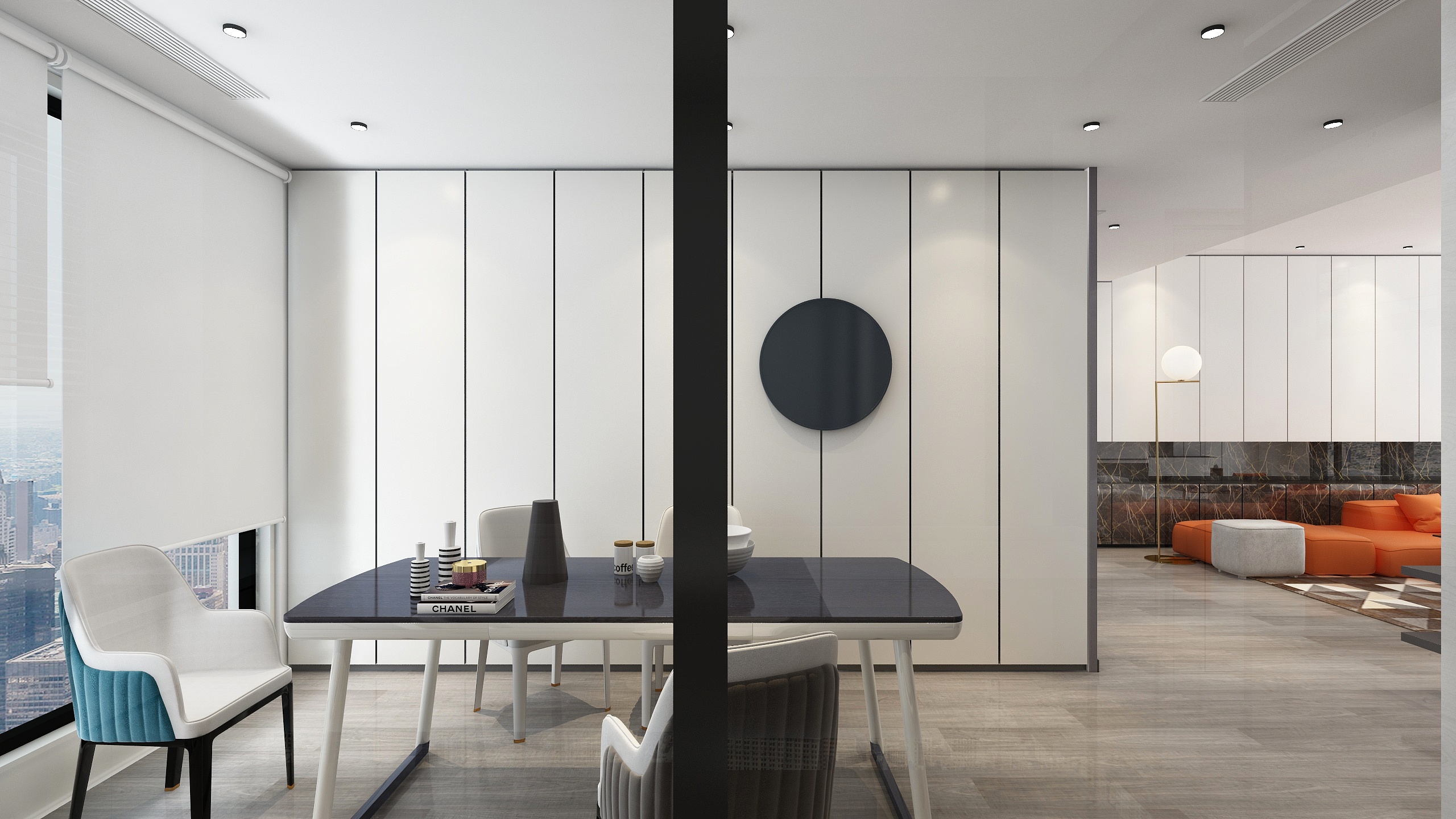 羲和~-144方现代两居装修效果图