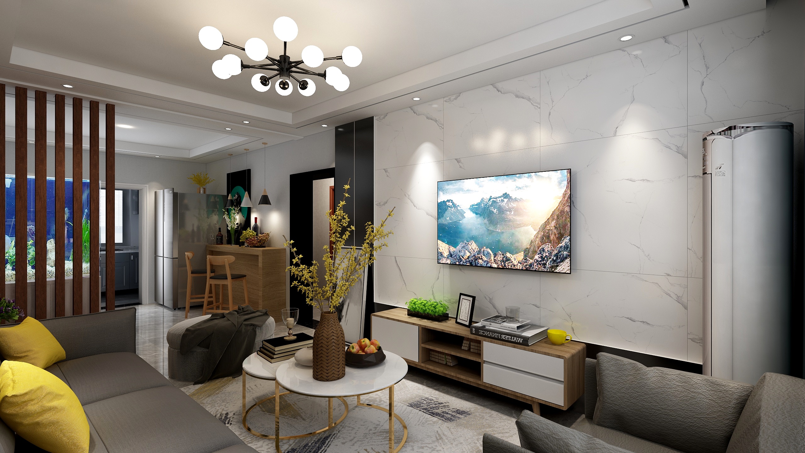 A设计师橘子-现代-装修设计方案