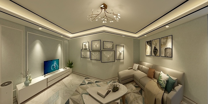 我在故宫开大奔-润城现代风-装修设计方案