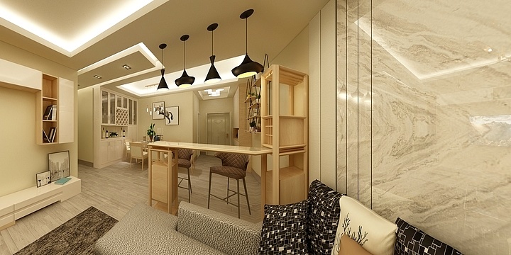 anqilie-华灯初上等你归来-装修设计方案