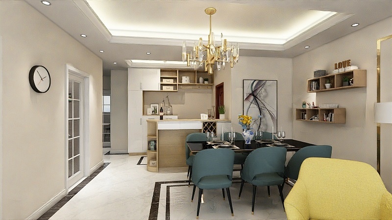 室内设计郭源-御景新城多层-装修设计方案