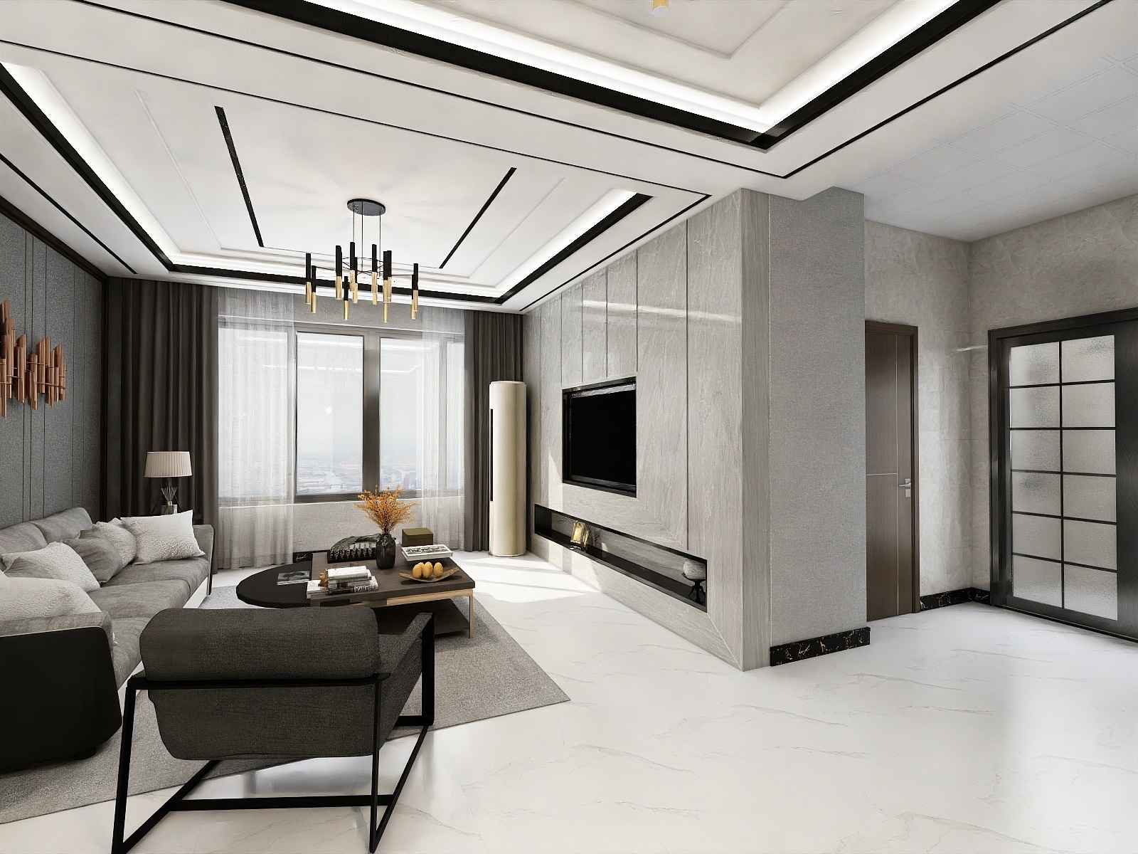 烽扬装饰小海-鸿基财富户型图-装修设计方案