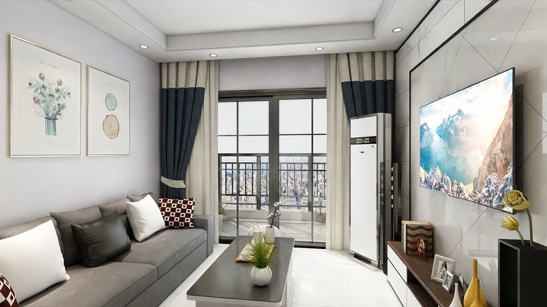 何铭-新力帝泊湾2#02-刷漆方案-装修设计方案