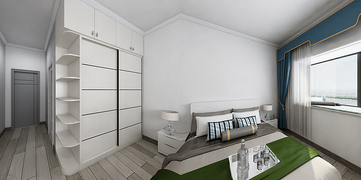 全屋设计圆姐姐-城市花园-装修设计方案