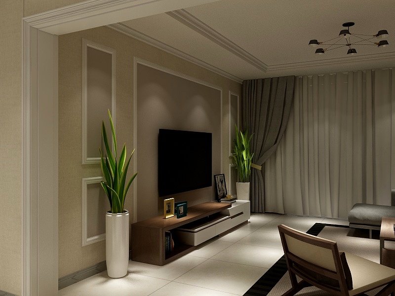 滨州卓艺饰家-黄河家园50-3-201-装修设计方案