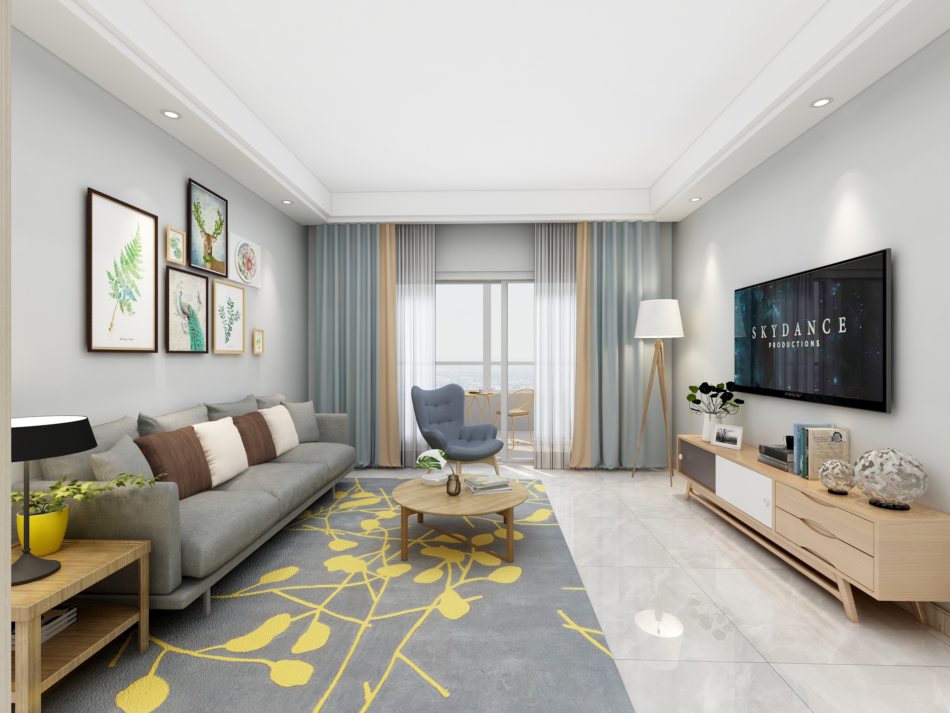 亖夕设计-万科公园-装修设计方案