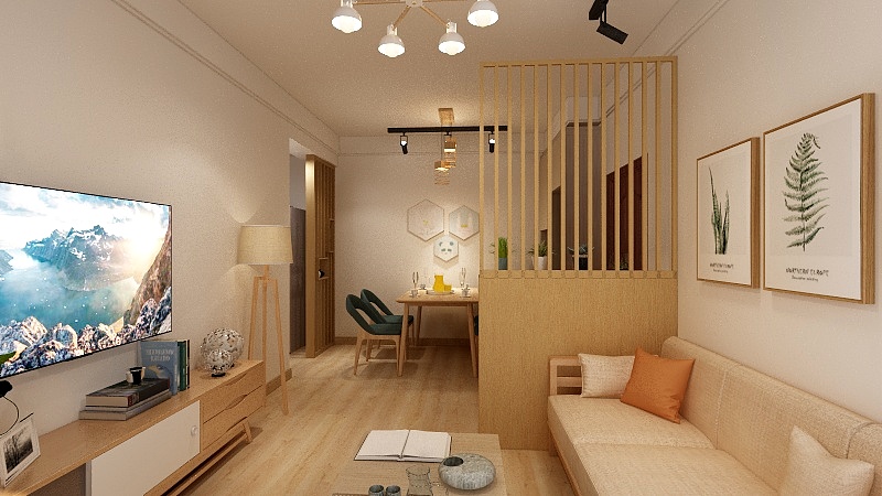 室内设计师羅老先生-宝石星辉E户型-装修设计方案