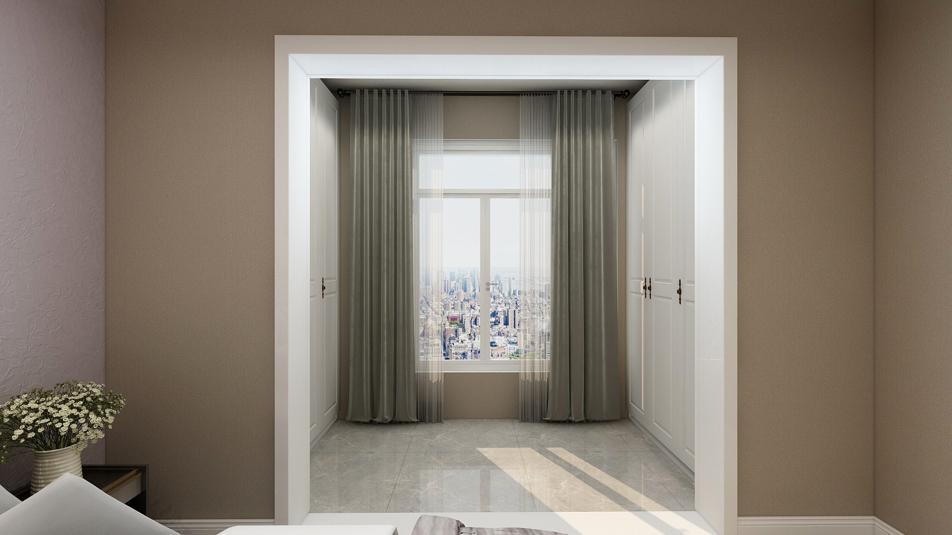 浅灰设计-市府雅苑702-装修设计方案