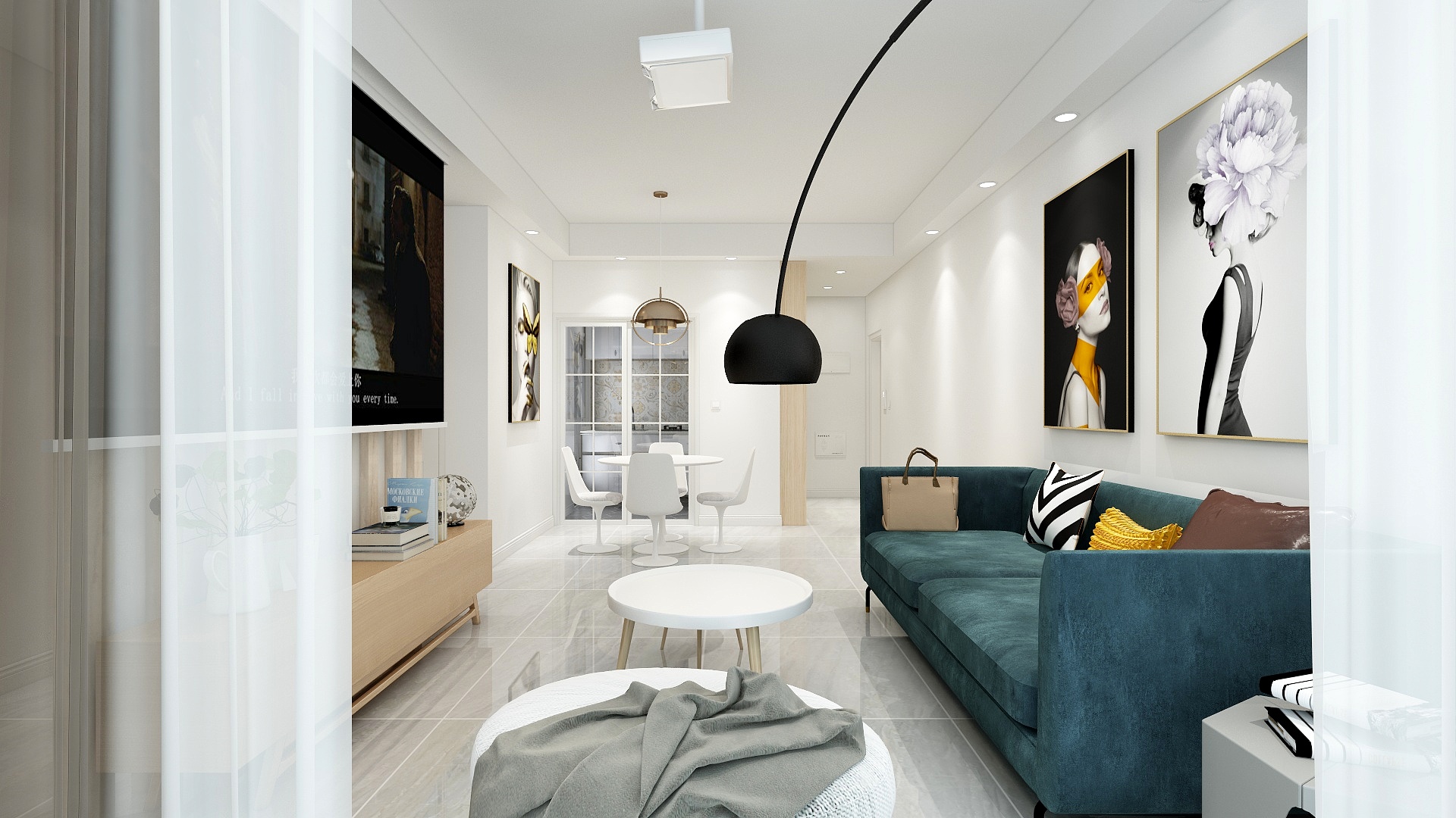 Jessica臻-现代简约-从心开始-装修设计方案