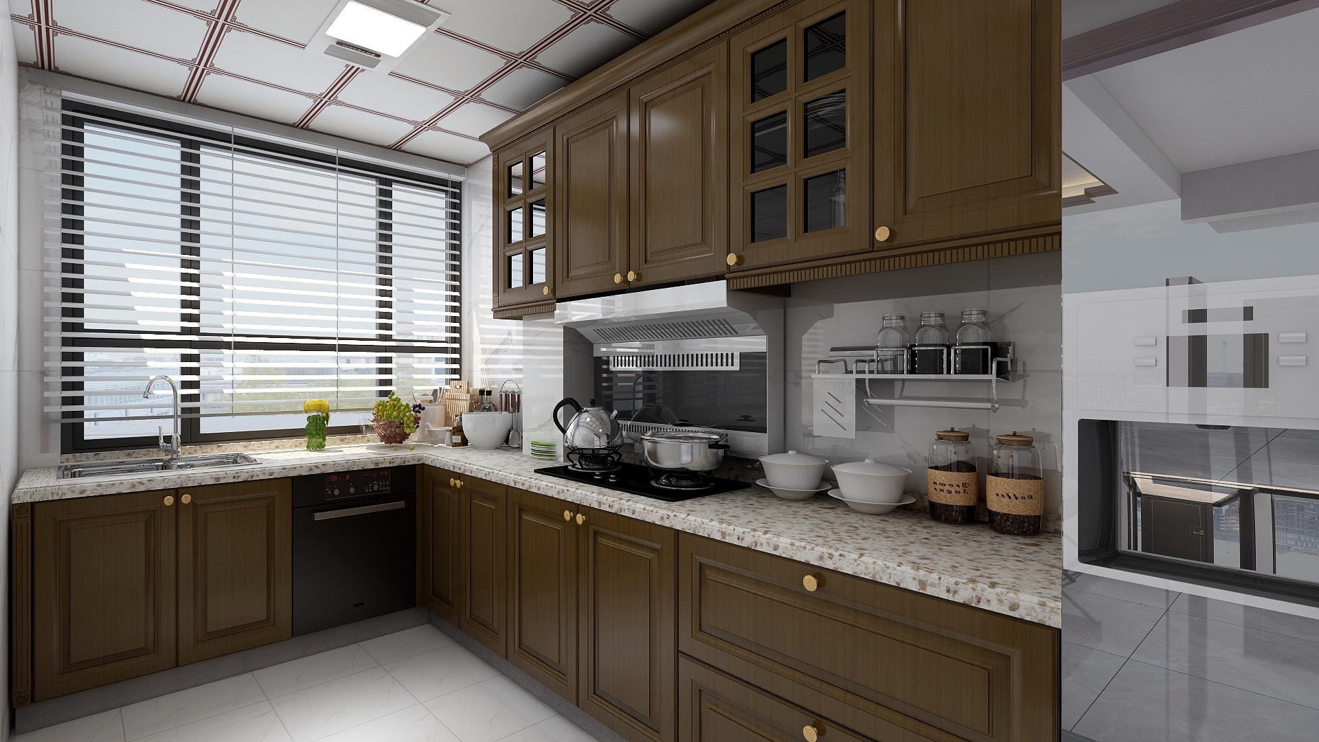 星影设计-美和美家装饰设计金粼半岛效果图-装修设计方案