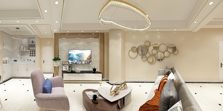 陳鸿-三里畈朱总雅居-装修设计方案