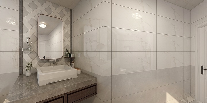 狄昴-紫晶国际12#105二层卫-装修设计方案