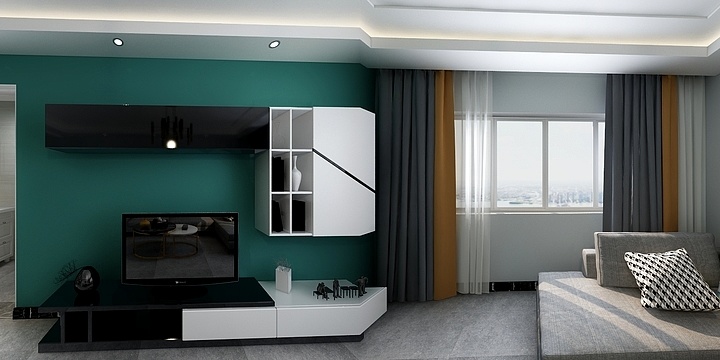 霓漫天-百合苑周-装修设计方案