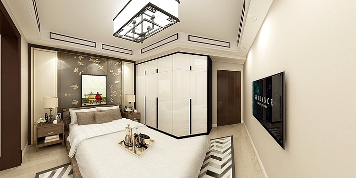 代闯-盛都装饰--陈总别墅一楼-装修设计方案