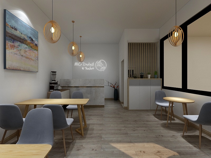 三维图设计-脉冲模板-装修设计方案