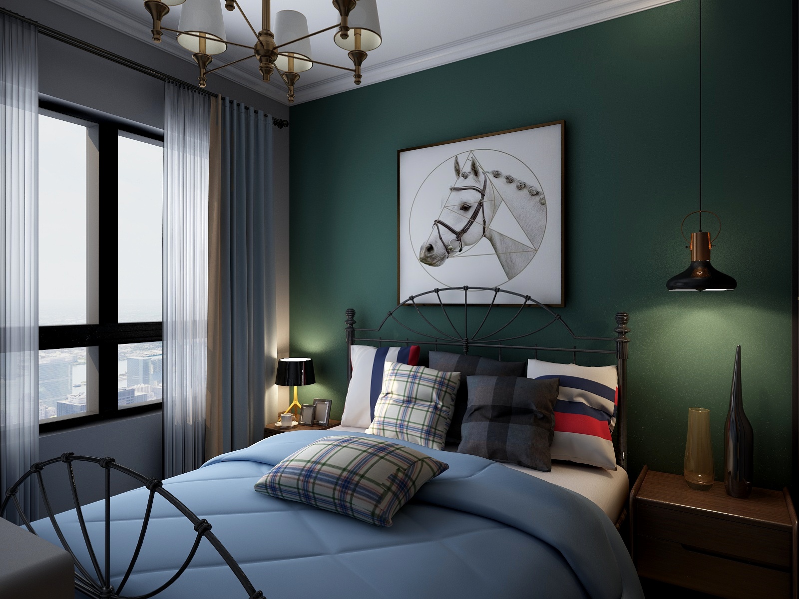 禅茶二爷-叠彩兰亭1#2302-装修设计方案