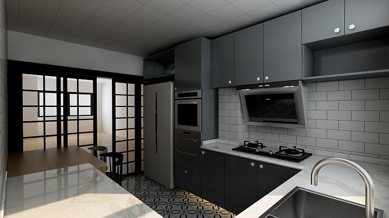 齐洪福...-太阳公园二期大冰先生第一稿-装修设计方案