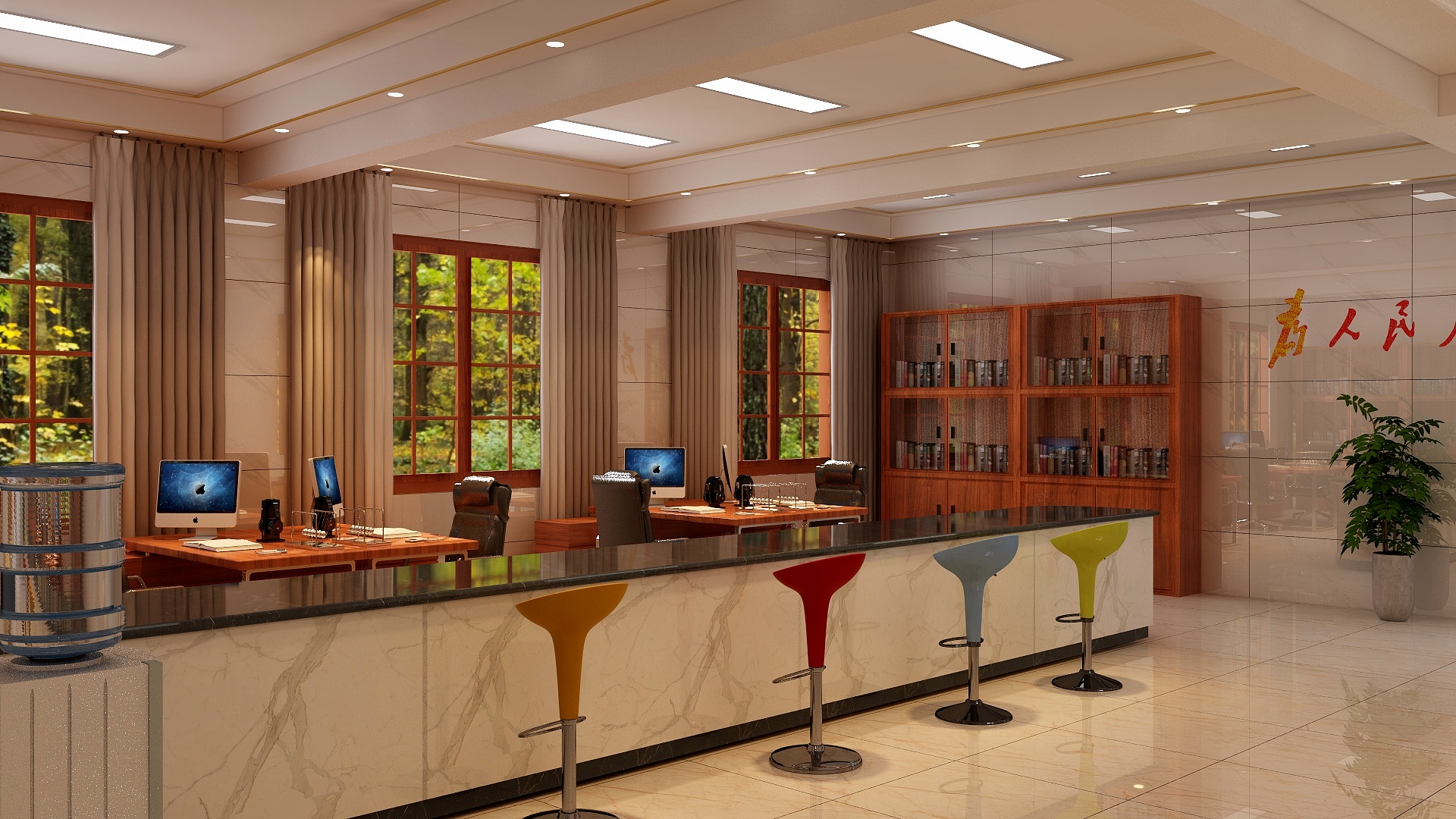 时培颂-山坑村委会-装修设计方案