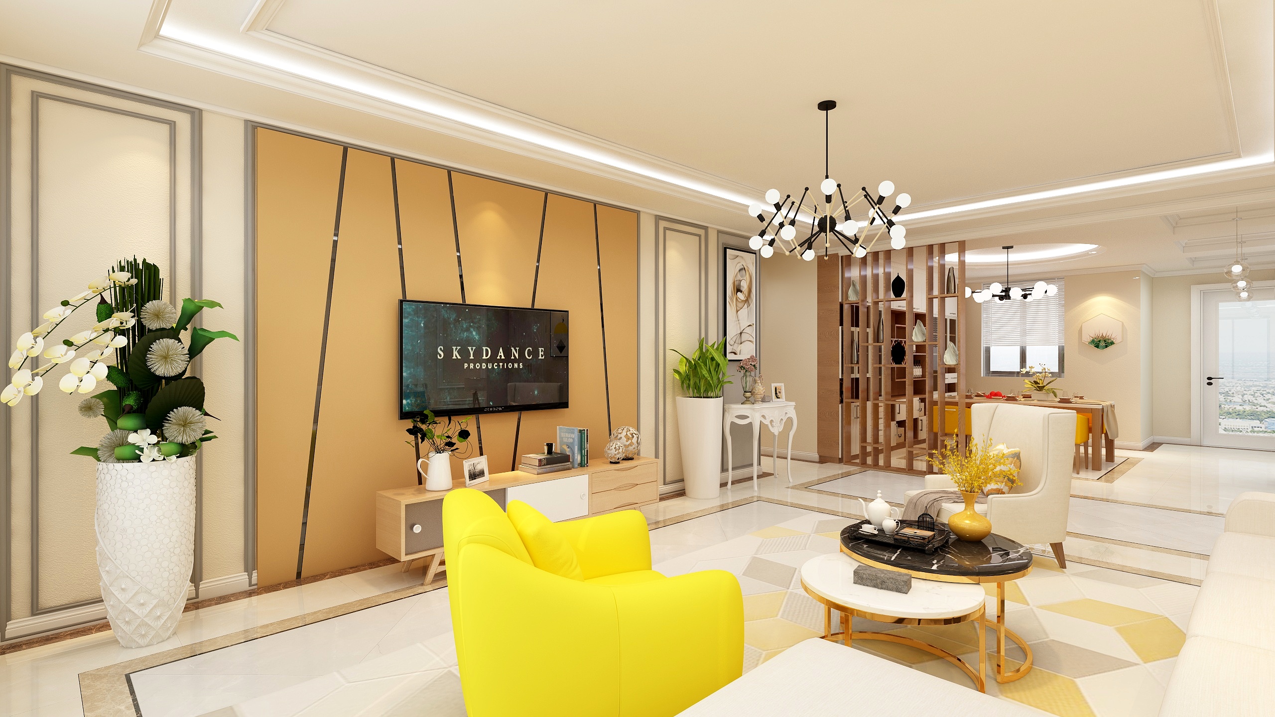 简一锡林浩特-艾伦堡掉-装修设计方案