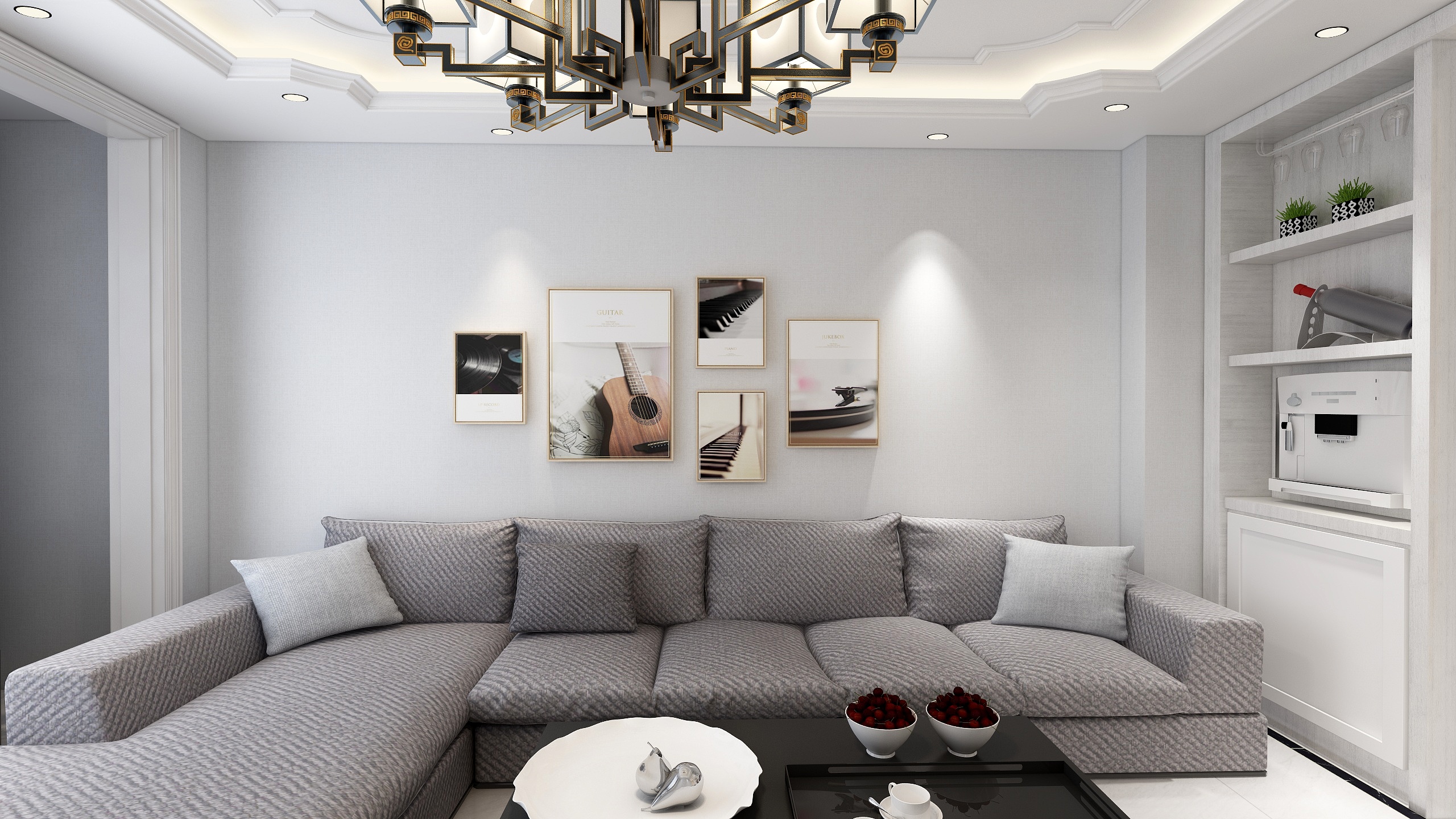 ly汤圆儿-南环路二楼190423-装修设计方案