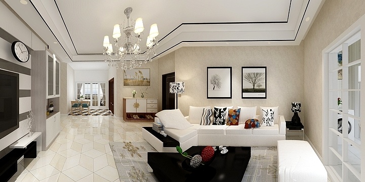 184****0419-兰亭御湖城南北户型设计方案-装修设计方案