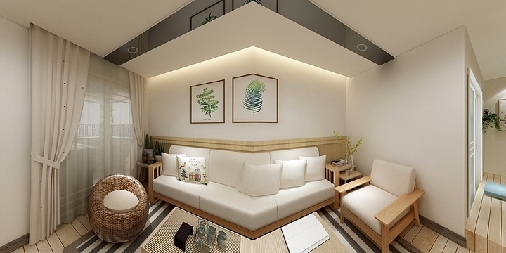 Rx李rx-日式清新-装修设计方案