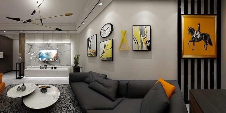 困倦KMHb-邓邵阳雅居-装修设计方案