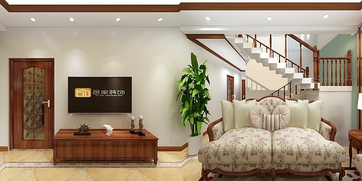 龙韵圣皇-美式乡村青霞山水卡伦德拉小镇-装修设计方案