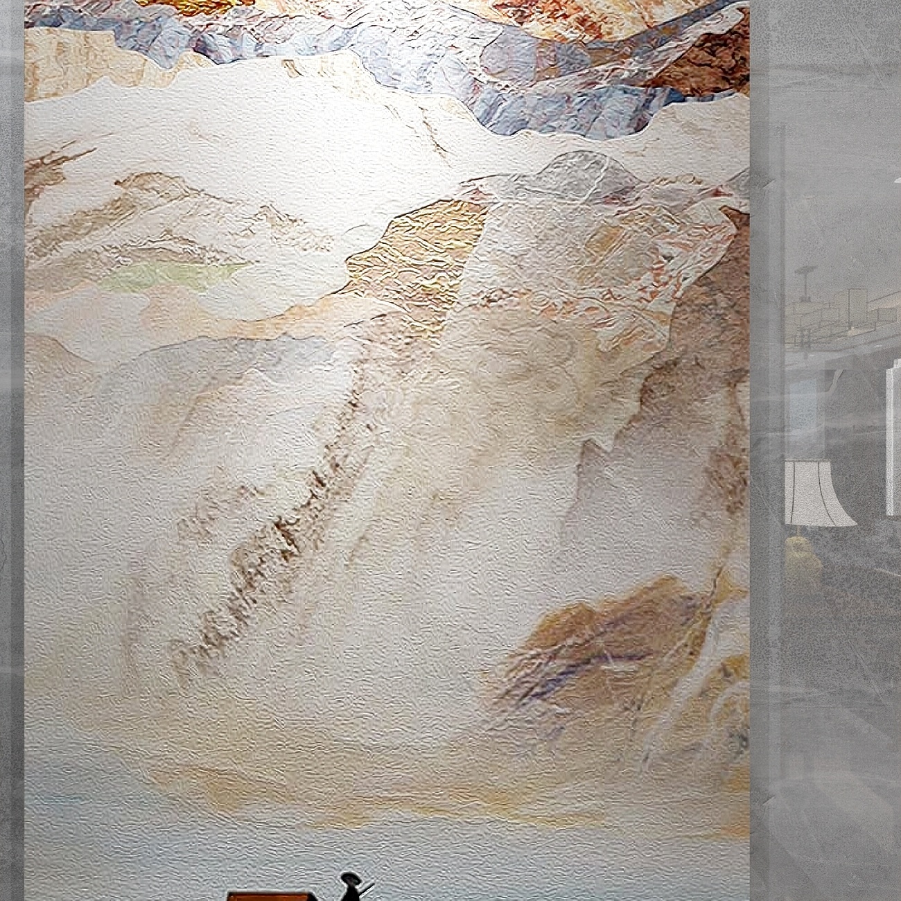 设计道也梁普荣-《新中式西门》一层客餐厅装修效果图第5张