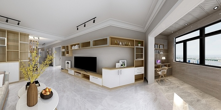 Mr.Bao设计-中州花园-装修设计方案