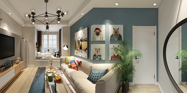 开元整装体验馆-香邑溪谷悦都A5-1-1201-全屋漫游-装修设计方案