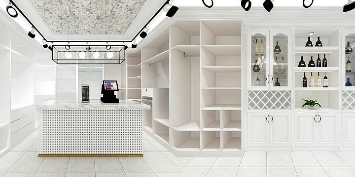 朱咸彬-全屋定制店面-装修设计方案