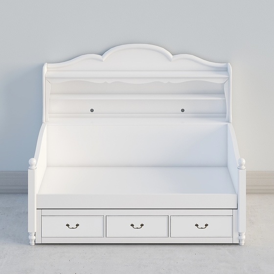 European Chair Beds,Bunk Beds,White